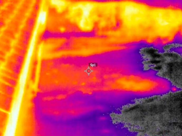 Safeway Contracting infrared roof scanning